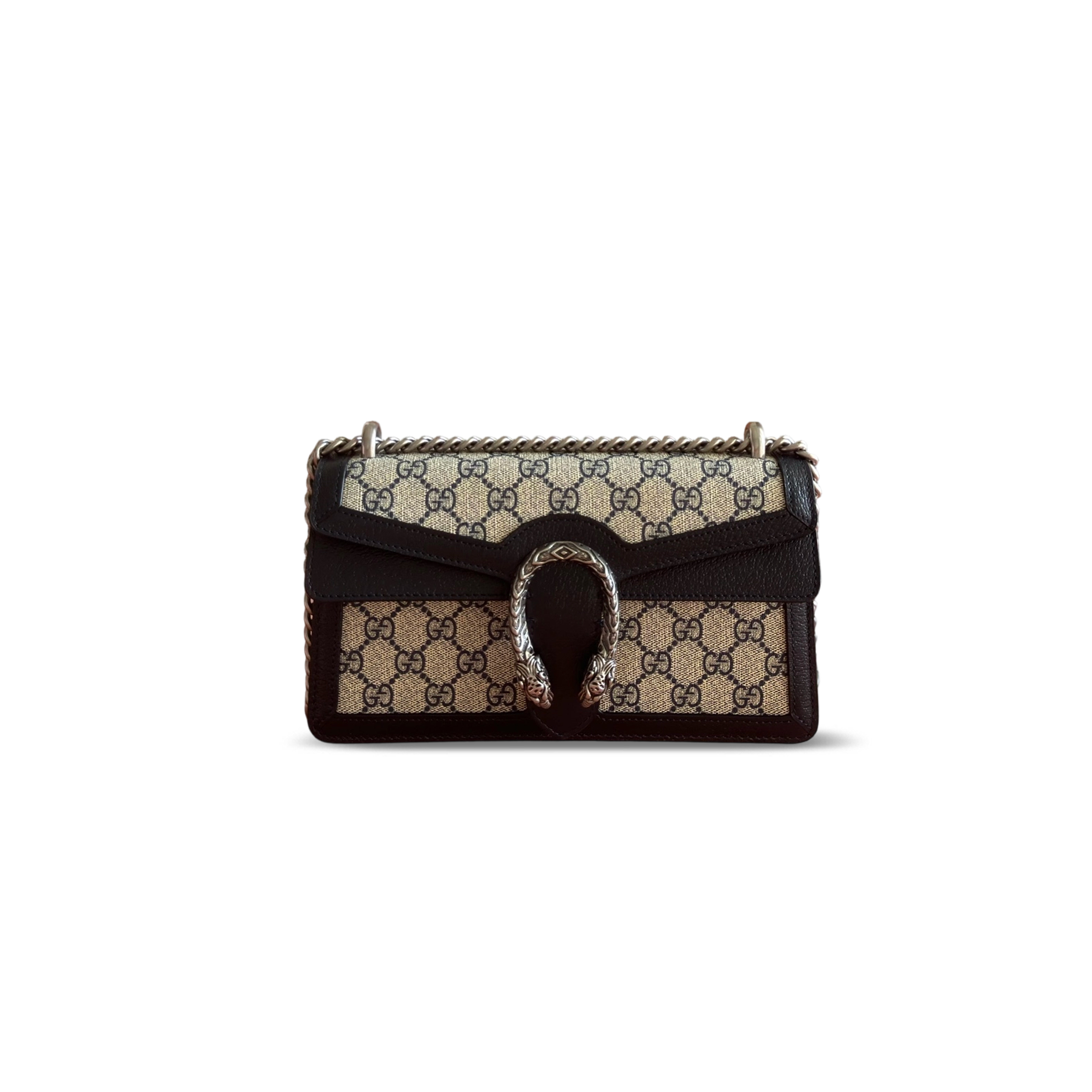 GUCCI DIONYSUS SMALL GG SHOULDER BAG (25*13.5*7cm)